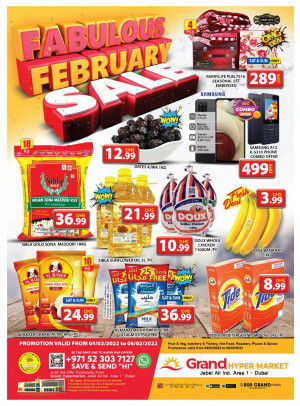 Big Sale - Grand Hypermarket Jebel Ali