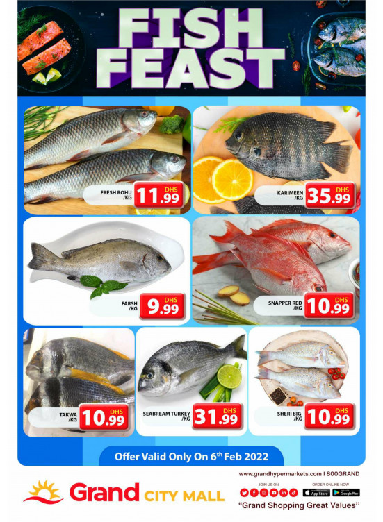 Seafood Sunday - Grand City Mall