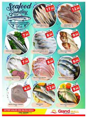 Seafood Sunday - Grand Mall Sharjah