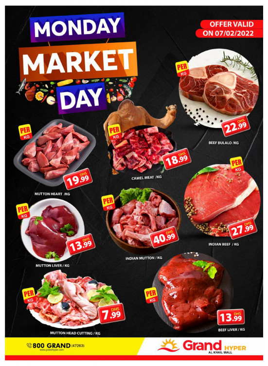 Meat Monday - Grand Hyper Al Khail Mall