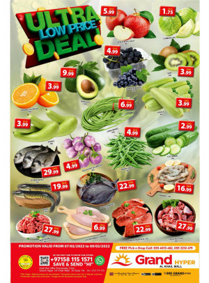 Ultra Low Price Deal - Grand Hyper Al Khail Mall