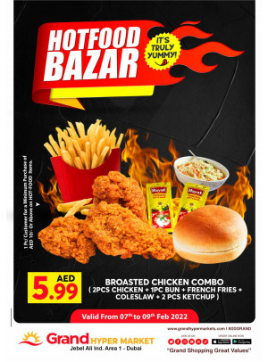 Hot Food Bazar - Grand Hypermarket Jebel Ali