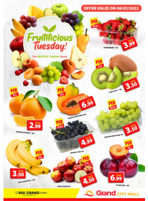 Fruitilicious Tuesday - Grand City Mall