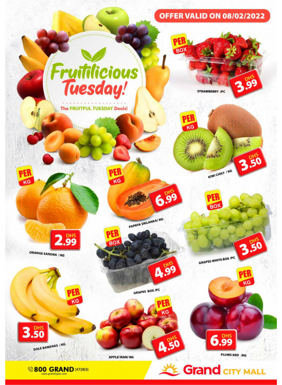 Fruitilicious Tuesday - Grand City Mall