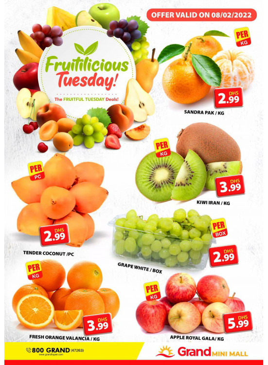 Fruitilicious Tuesday - Grand Mini Mall