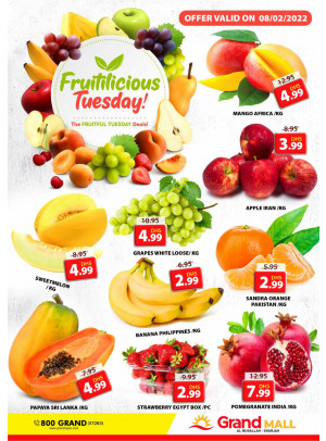 Fruitilicious Tuesday - Grand Mall Sharjah