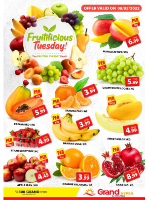 Fruitilicious Tuesday - Grand Hyper Al Khail Mall