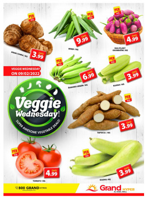Veggie Wednesday - Grand Hyper Al khail Mall