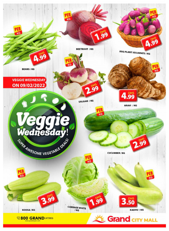 Veggie Wednesday - Grand City Mall