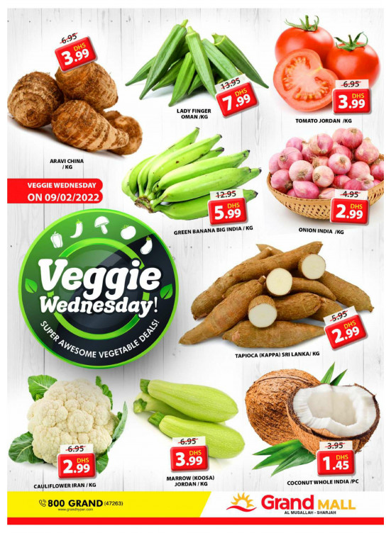 Veggie Wednesday - Grand Mall Sharjah