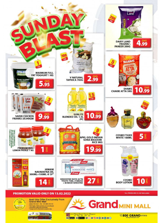 Sunday Blast - Grand Mini Mall