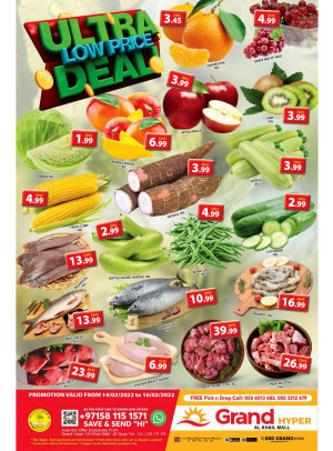 Ultra Low Price Deal - Grand Hyper Al Khail Mall