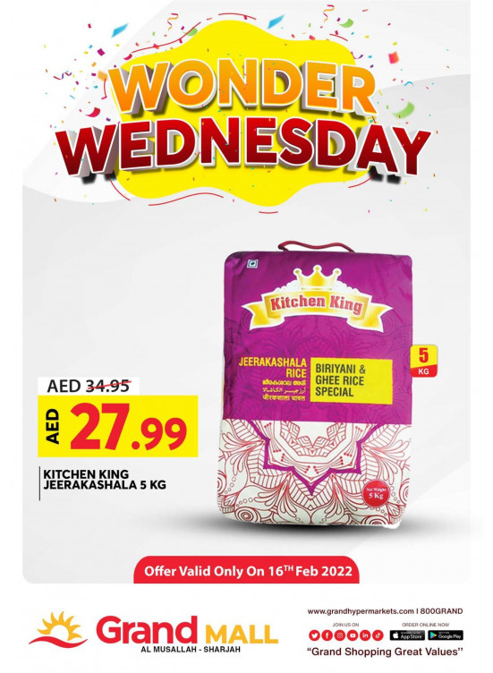 Wonder Wednesday - Grand Mall Sharjah