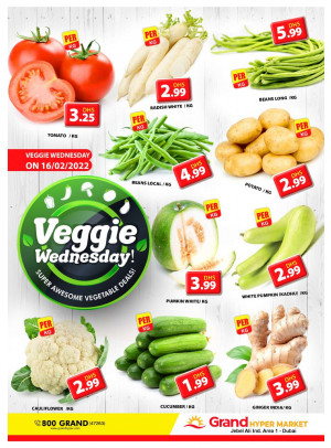 Veggie Wednesday - Grand Hypermarket Jebel Ali