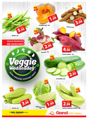 Veggie Wednesday - Grand City Mall