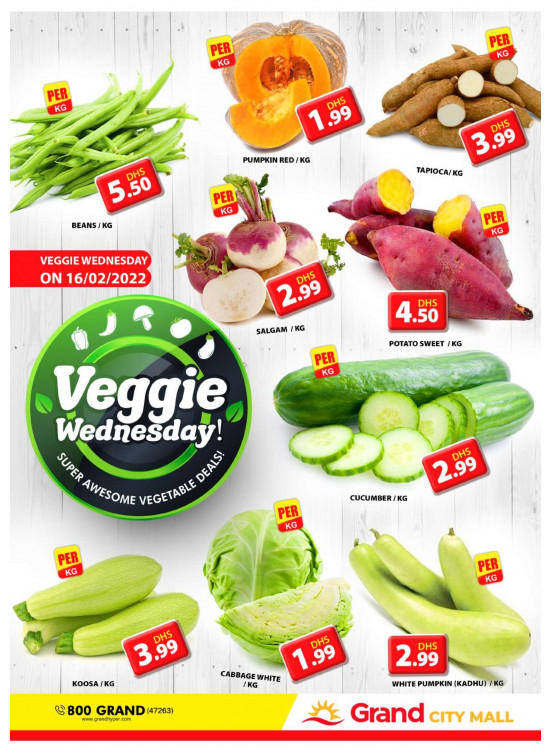 Veggie Wednesday - Grand City Mall
