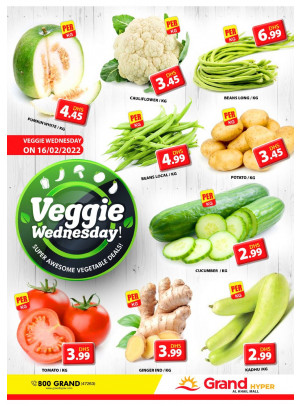 Veggie Wednesday - Grand Hyper Al khail Mall