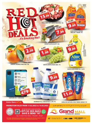 Red Hot Deals - Grand Mall Sharjah