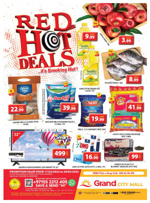 Red Hot Deals - Grand City Mall