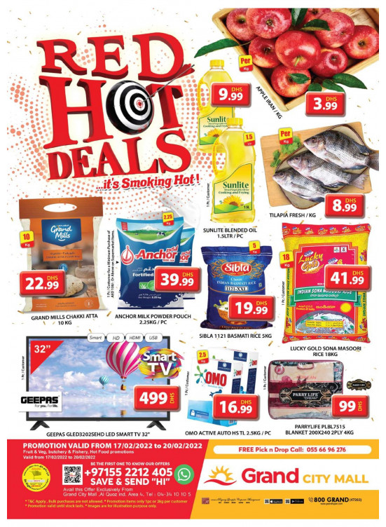 Red Hot Deals - Grand City Mall
