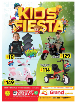 Kids Deals - Grand Hyper Al Khail Mall