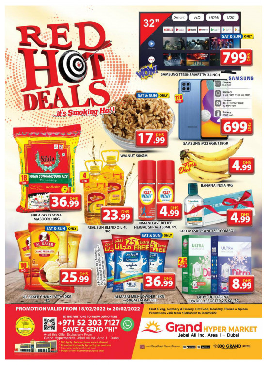 Red Hot Deals - Grand Hypermarket Jebel Ali