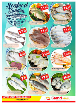 Seafood Sunday - Grand Mall Sharjah