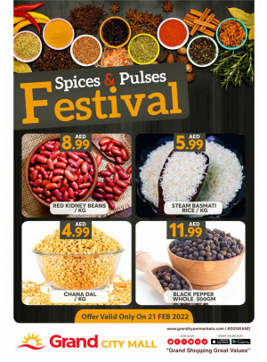Spices & Pulses Festival - Grand City Mall