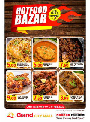 Hot Food Bazar - Grand City Mall