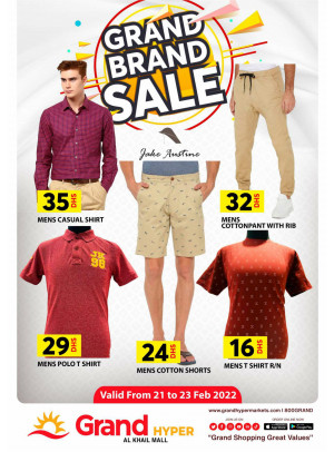 Grand Brand Sale - Grand Hyper Al Khail Mall
