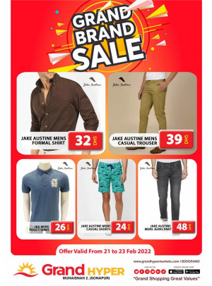 Grand Brand Sale - Grand Hyper Muhaisnah