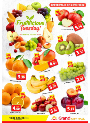 Fruitilicious Tuesday - Grand City Mall