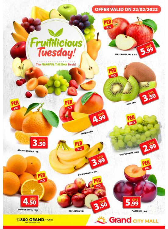 Fruitilicious Tuesday - Grand City Mall