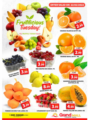 Fruitilicious Tuesday - Grand Mall Sharjah