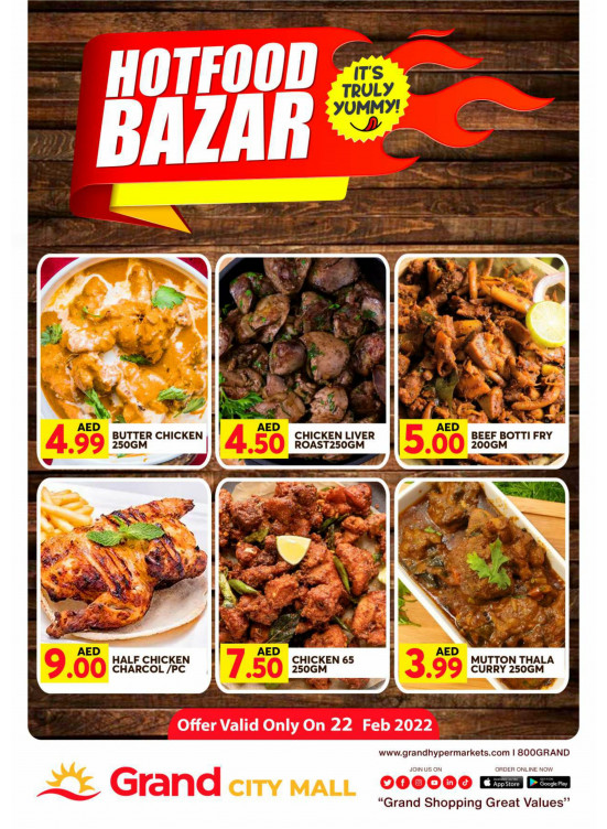 Hot Food Bazar - Grand City Mall