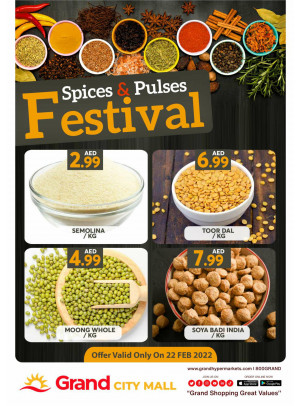 Spices & Pulses Festival - Grand City Mall