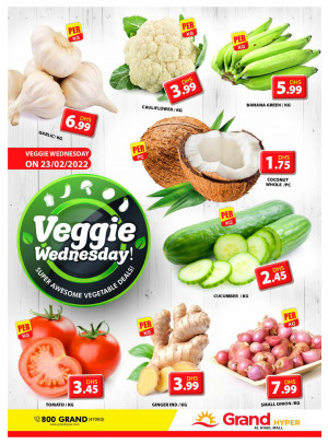 Veggie Wednesday - Grand Hyper Al khail Mall