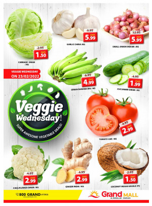 Veggie Wednesday - Grand Mall Sharjah