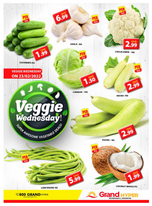 Veggie Wednesday - Grand Hyper Muhaisnah