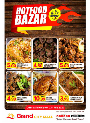 Hot Food Bazar - Grand City Mall