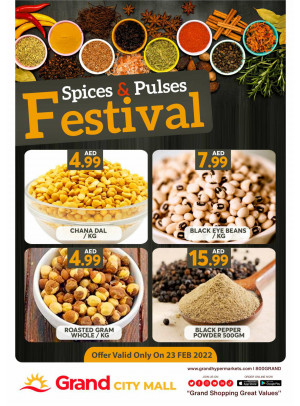 Spices & Pulses Festival - Grand City Mall