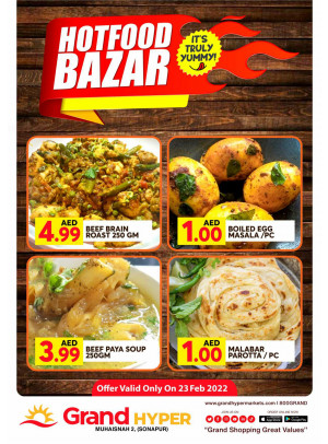 Hot Food Bazar - Grand Hyper Muhaisnah