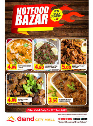 Hot Food Bazar - Grand City Mall