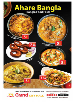 Bangla Food Fest - Grand City Mall