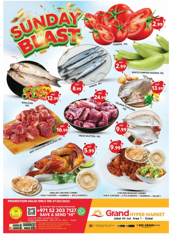 Pick of The Day - Grand Hypermarket Jebel Ali