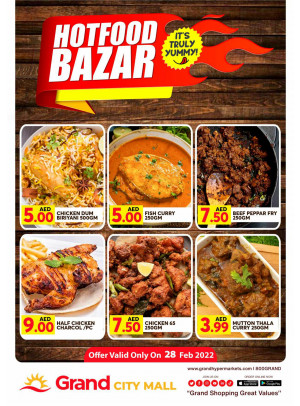 Hot Food Bazar - Grand City Mall