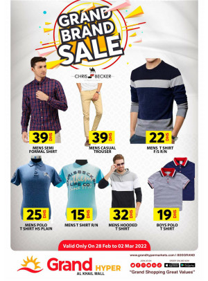 Grand Brand Sale - Grand Hyper Al Khail Mall