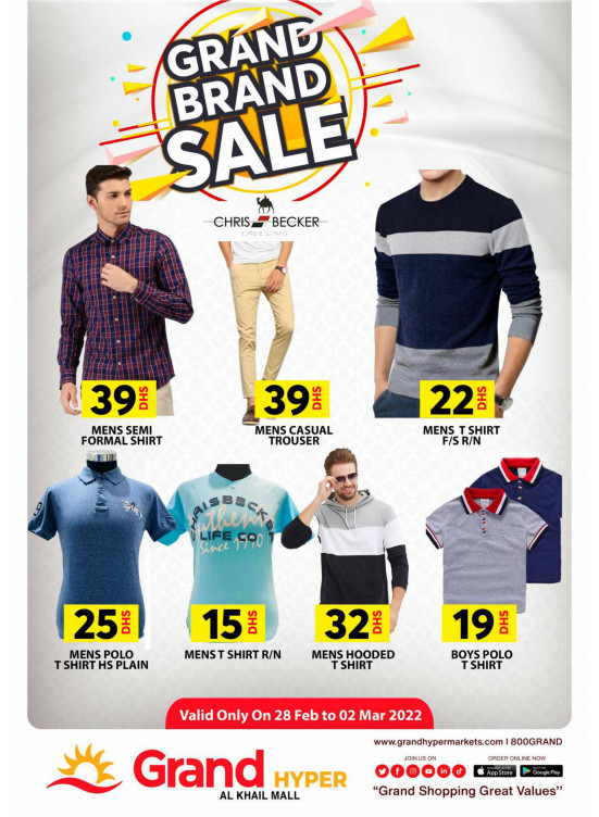 Grand Brand Sale - Grand Hyper Al Khail Mall