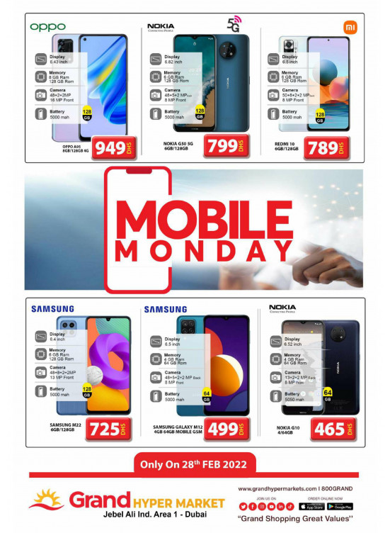 Monday Deals - Grand Hypermarket Jebel Ali