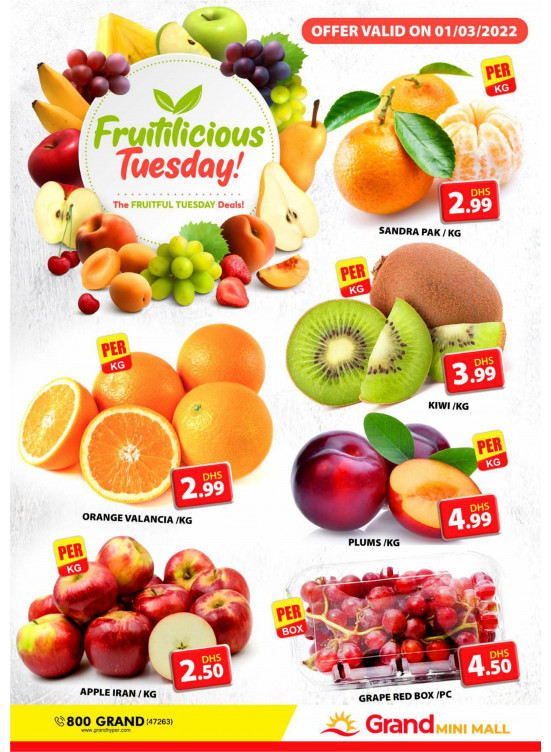 Fruitilicious Tuesday - Grand Mini Mall